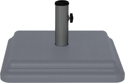 SUNGUARD UMBRELLAS 40 lb Patio Table Umbrella Base, Heavy Duty Weighted Outdoor Umbrella Stand for Patio Tables, Decks, Backyards and Outdoor Dining Areas