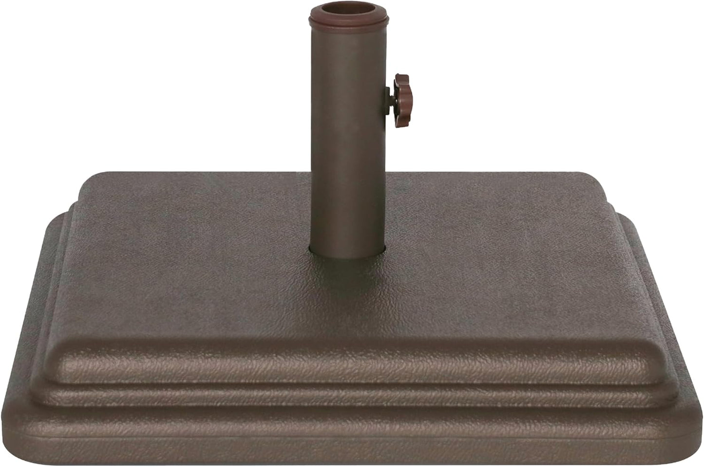 SUNGUARD UMBRELLAS 40 lb Patio Table Umbrella Base, Heavy Duty Weighted Outdoor Umbrella Stand for Patio Tables, Decks, Backyards and Outdoor Dining Areas